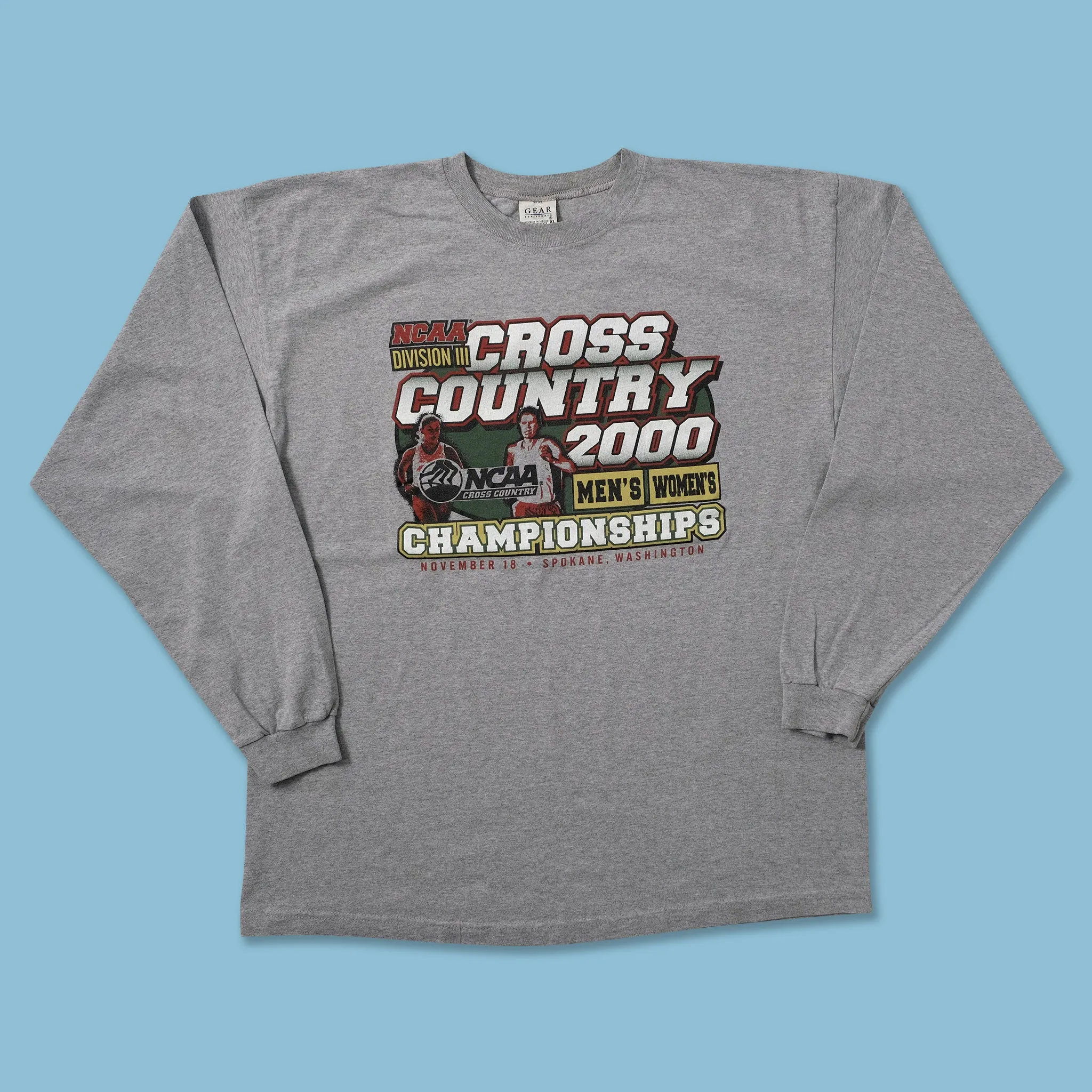 Machine washable 2000 NCAA Cross Country Longsleeve XLarge