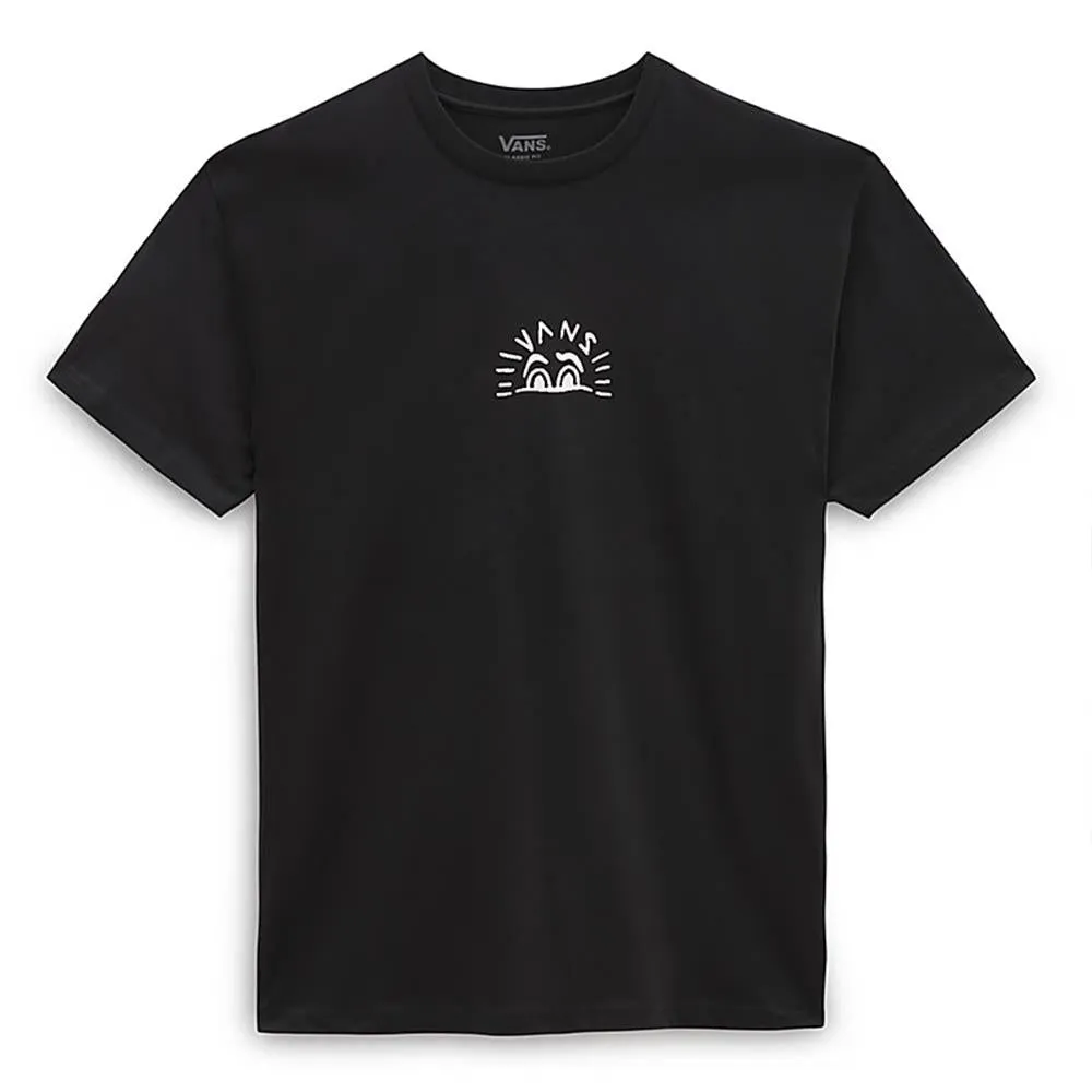 All Season Wear Vans Hand Drawn Vans Paradise T-Shirt - Black