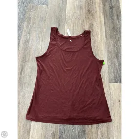 Tank Top By 7 Diamonds In Red Print, Size: 2x GarmentWashedFinish