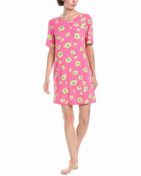 Sanctuary Sleep T-Shirt Moisture Control Fabric Ribbed Cuff Ankles
