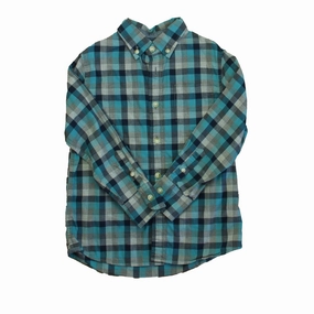 Modular Attachment Crewcuts Boys Blue | Gray Plaid Pants