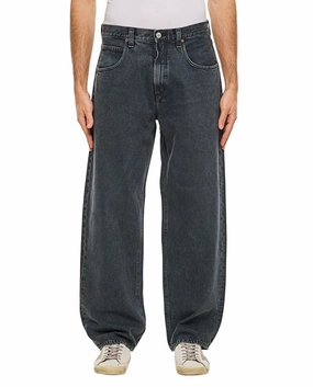 Vibrant Fashion Lover Moisture Wicking Technology Faded Relaxed Wide-Leg Fusion Jeans