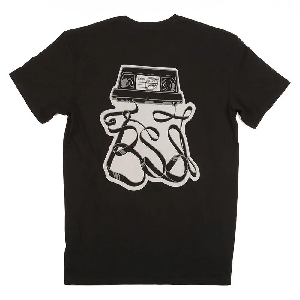 BSD Mixtape Unreel T-shirt - Black Preppy