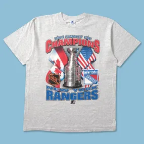 Light and Cozy 1994 Starter New York Rangers T-Shirt Large