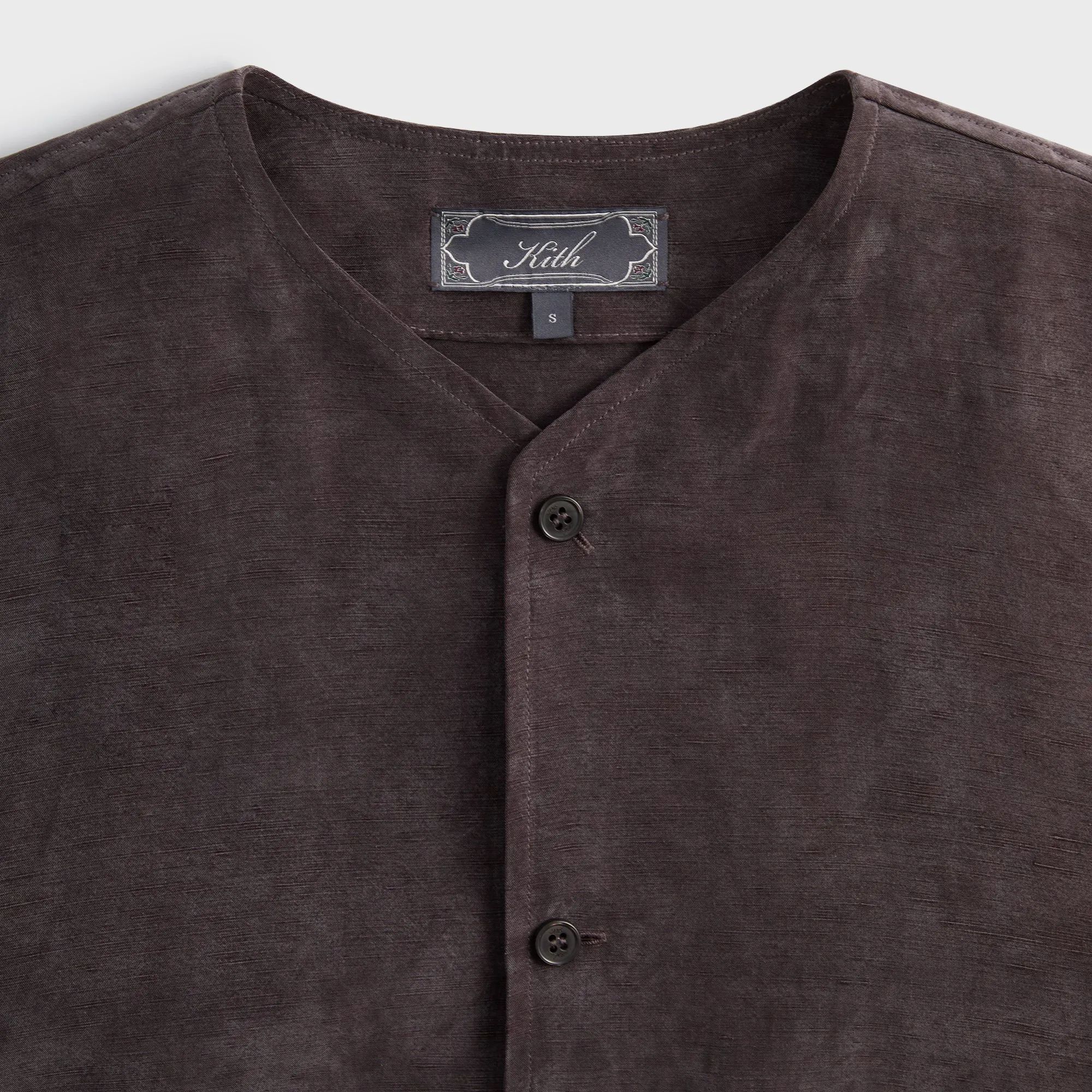 Odor Resistant Moisture wicking Kith Cupro Linen Caelen Shirt - Kindling