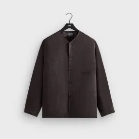 Kith Cupro Linen Caelen Shirt - Kindling Denim Blend