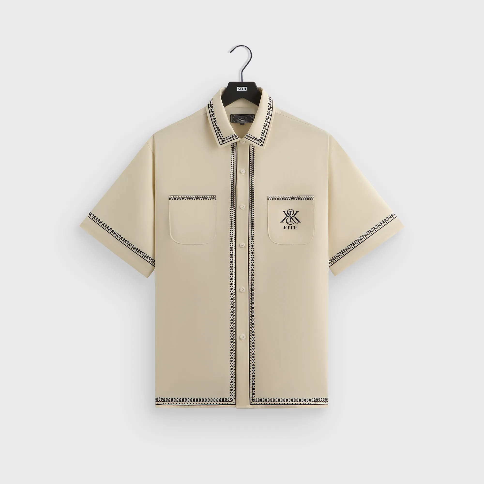 Kith Baroque Paxton Buttondown - Sandrift Night Out Multi Layer Stitching