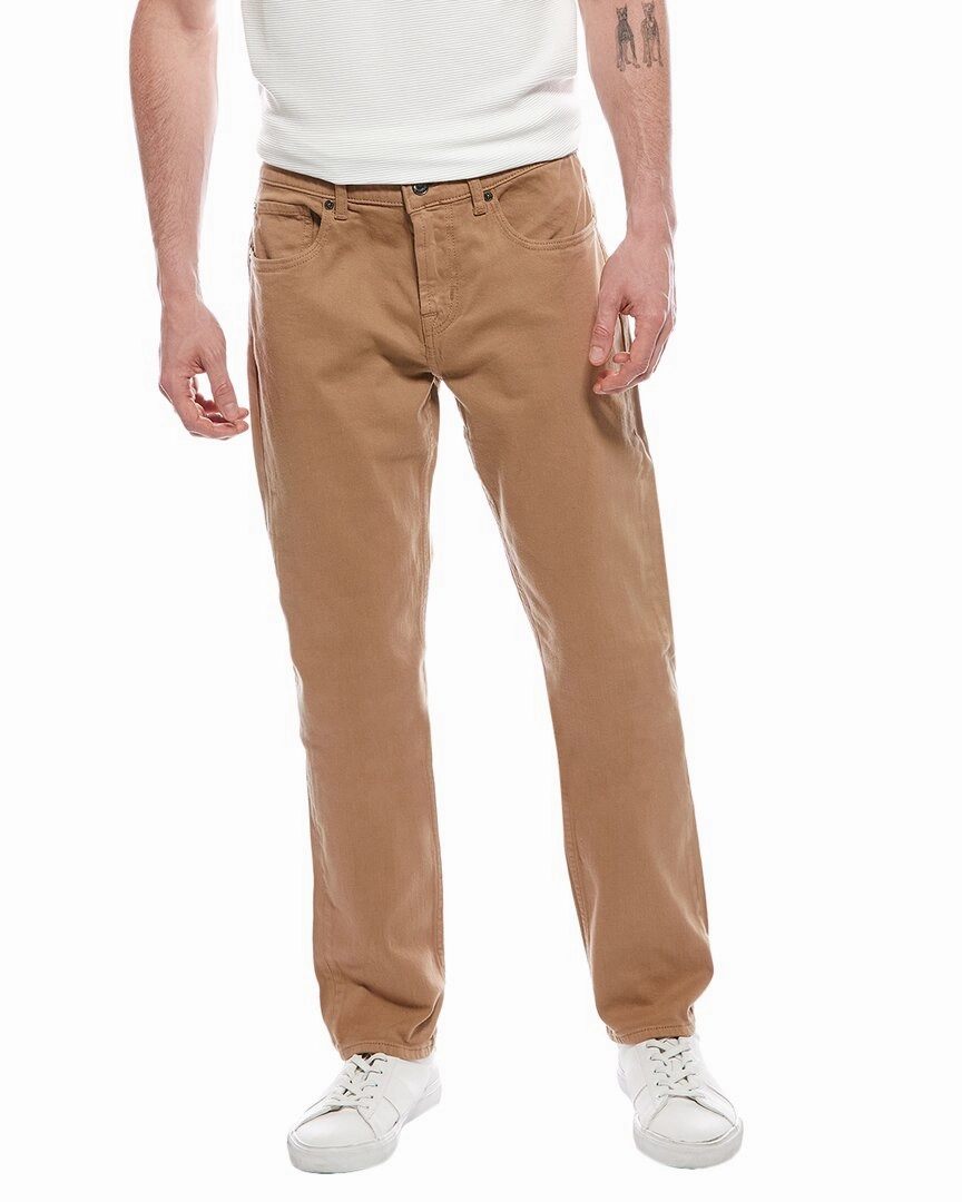 Modern Minimalist Rainy Day Minimalist Rainy Day Vintage Lover 7 For All Mankind Slimmy Luxe Camel Slim Leg Jean