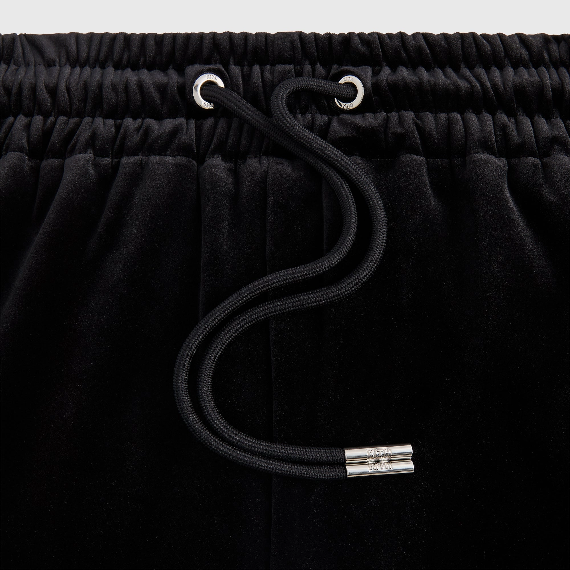 Soft Touch Material Kith Velvet Damon Track Pant - Black