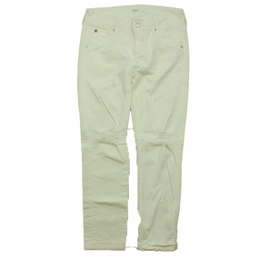 Modern Relaxed Minimal Look Hudson Girls White Jeggings