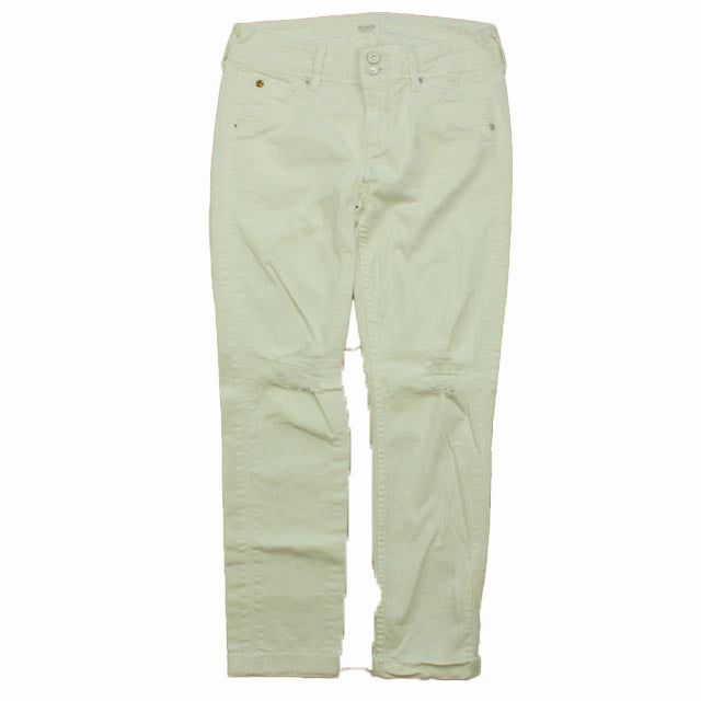 Modern Relaxed Minimal Look Hudson Girls White Jeggings