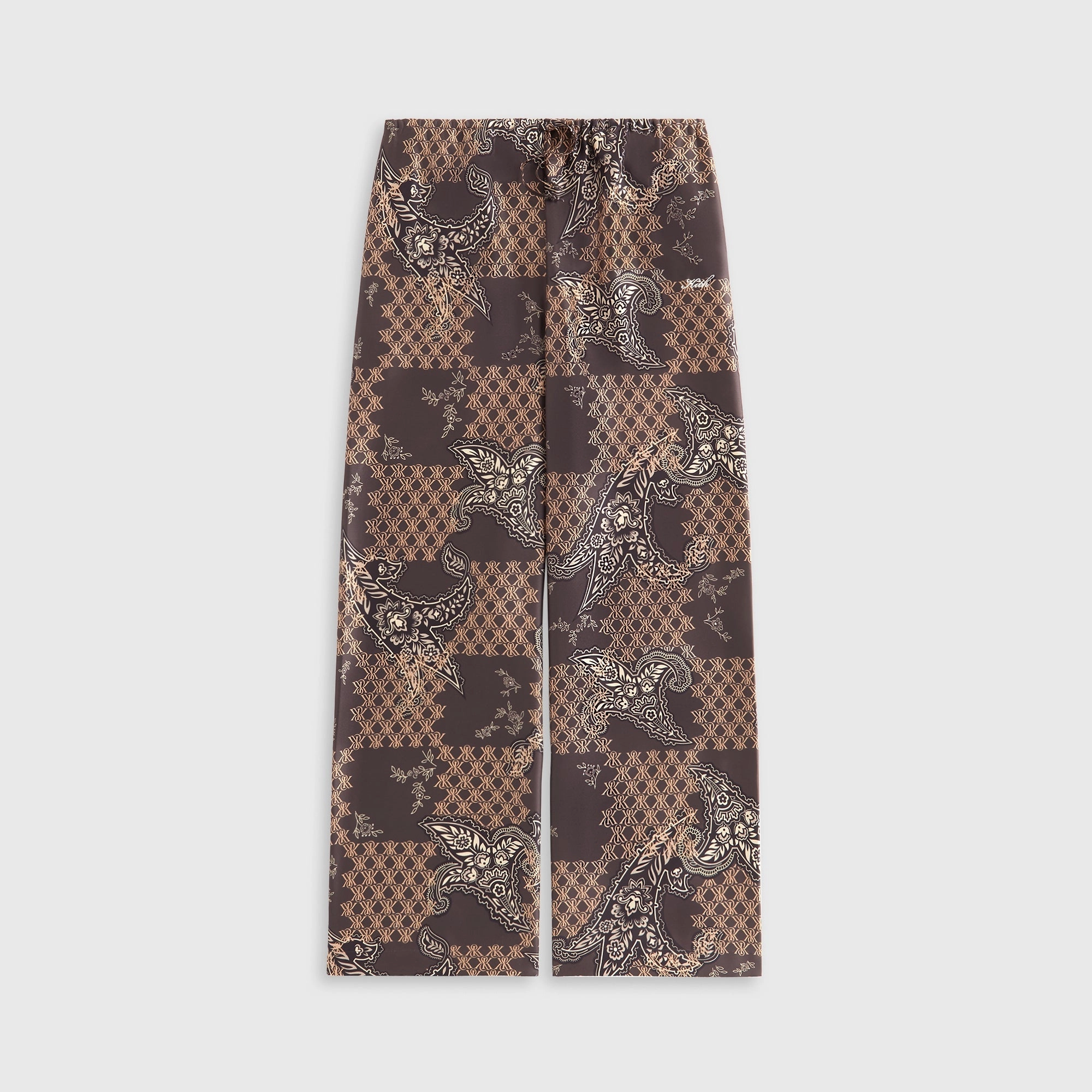Kith Women Michi Crest Paisley Pant - Brew Casual Layering