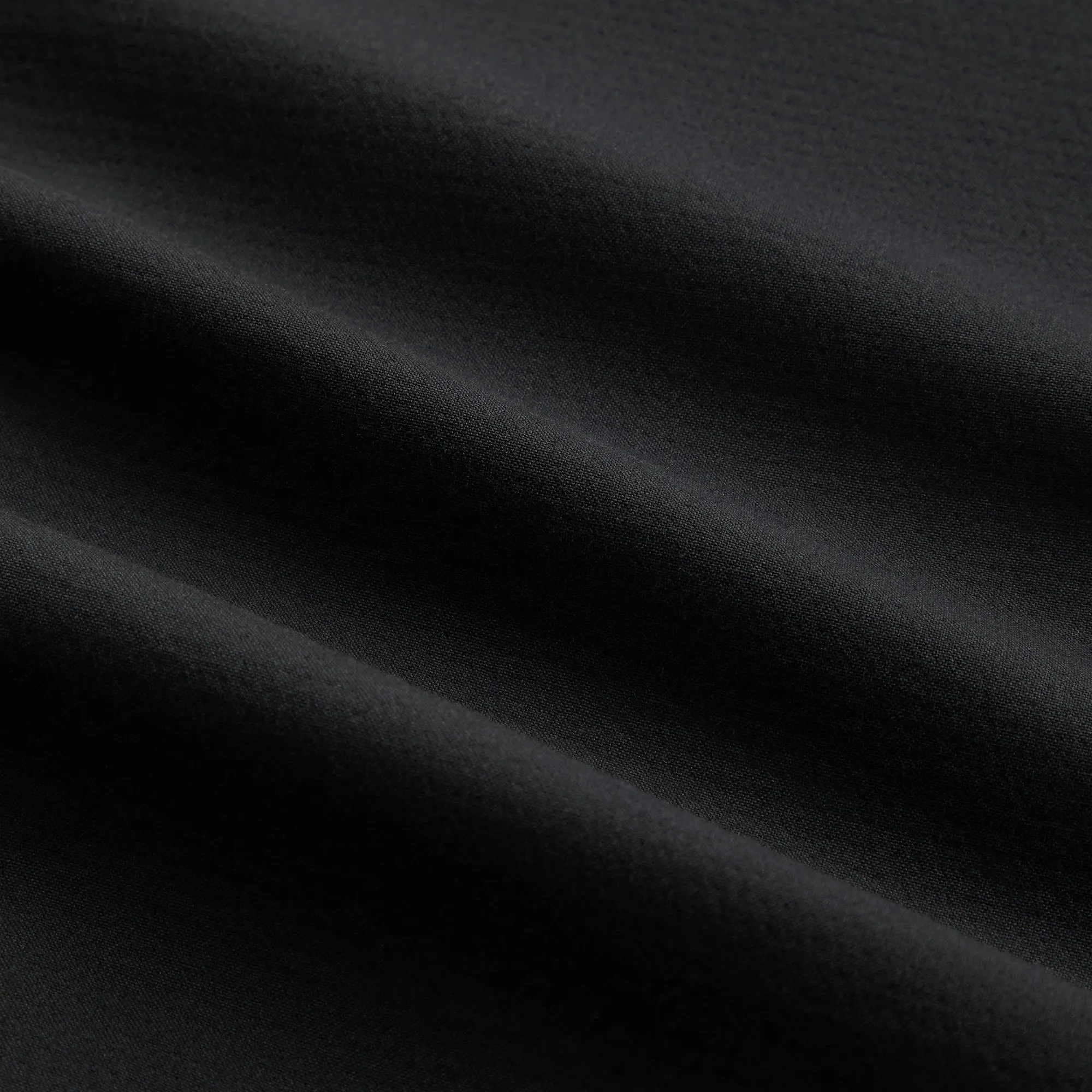 Kith Willis Baseball Shirt - Black Modern Aesthetic Chambray Fabric