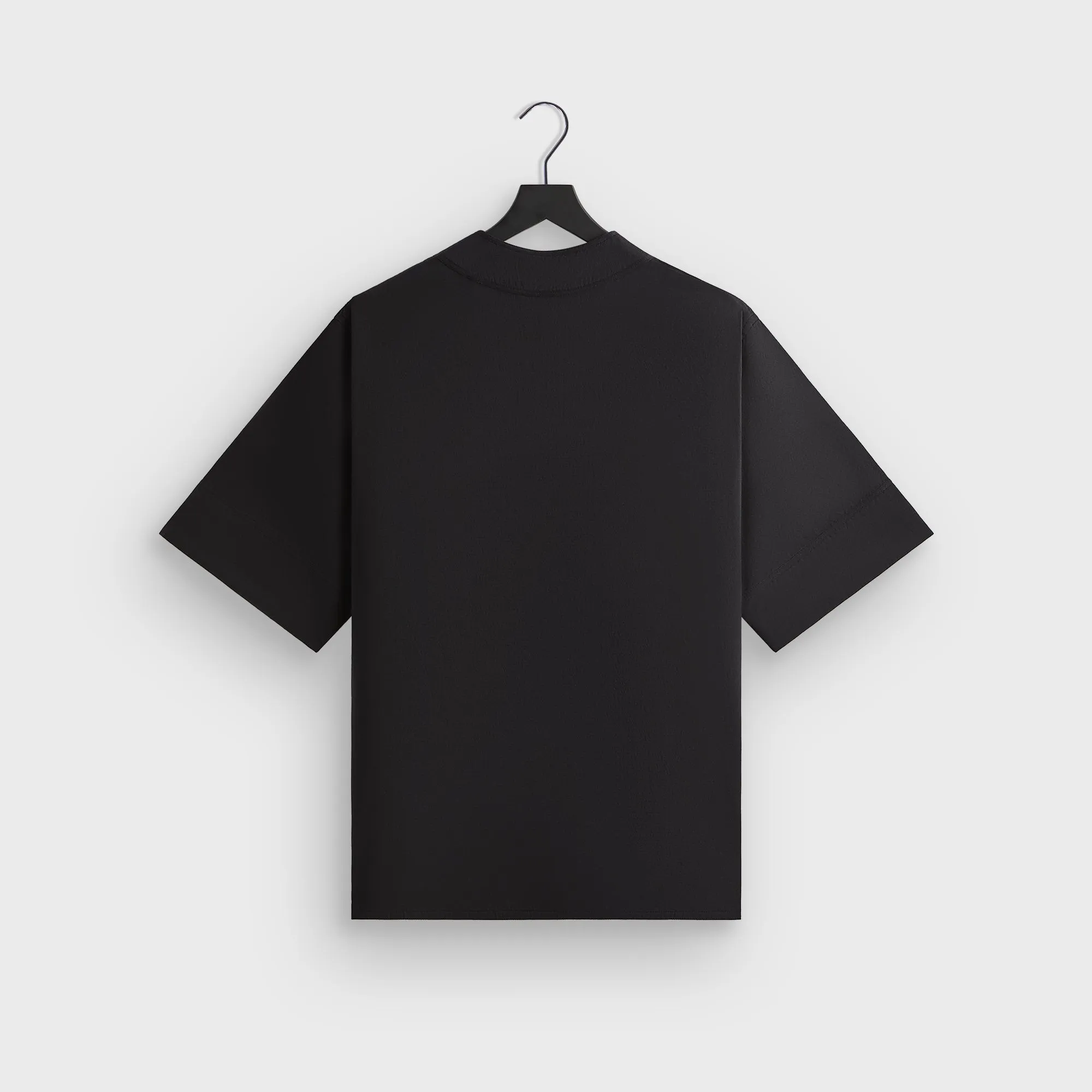V-neck style Pullover Design Kith Willis Baseball Shirt - Black