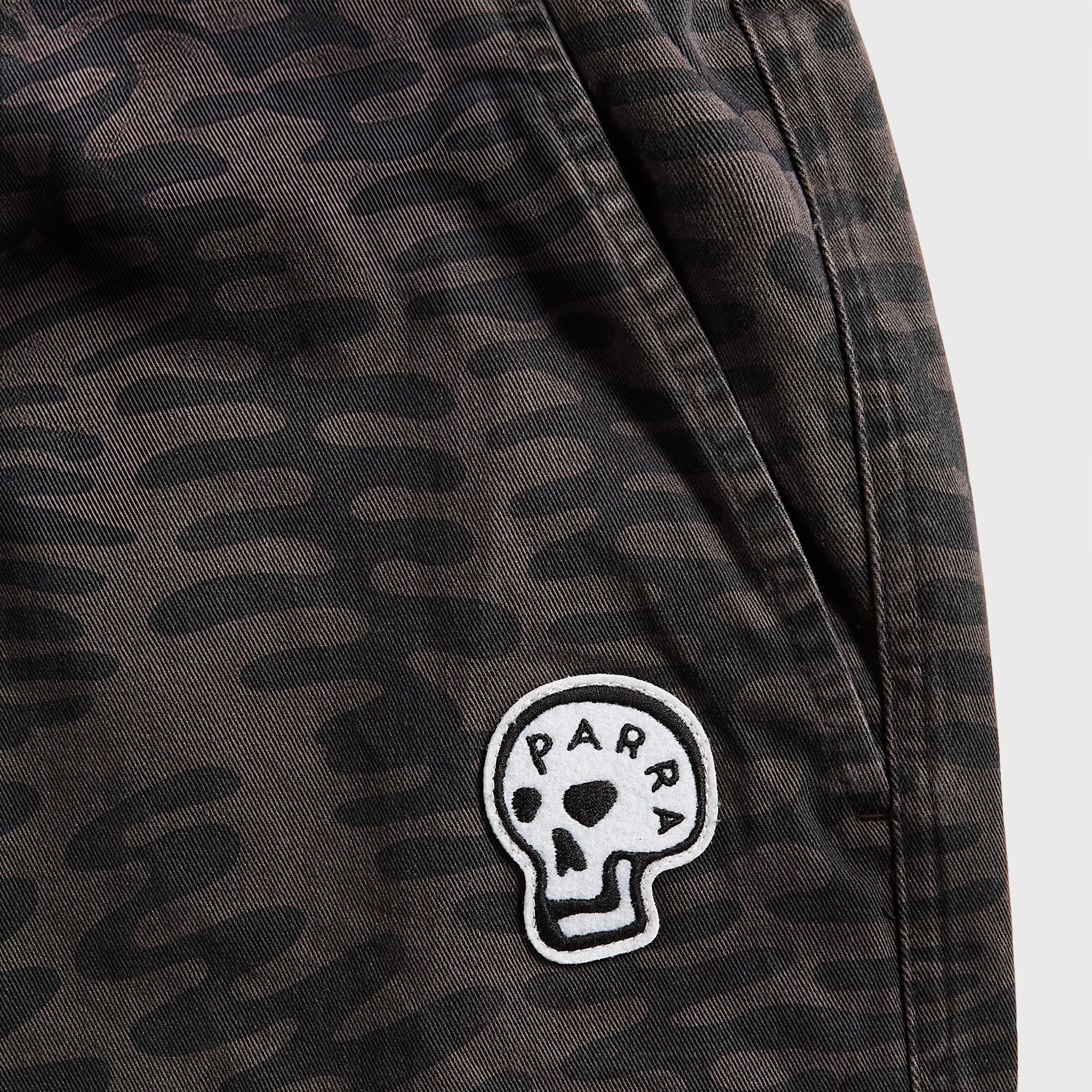 by Parra Stitched Skull Pants - Washed Grey EcoFriendlyMaterials