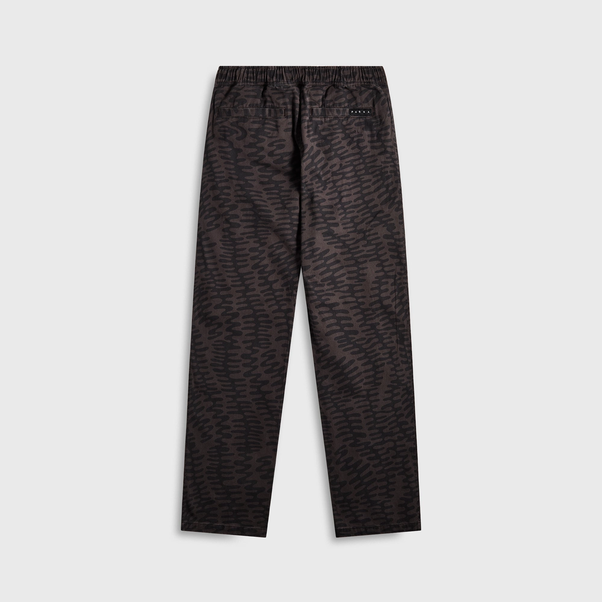 by Parra Stitched Skull Pants - Washed Grey Fit For Movement