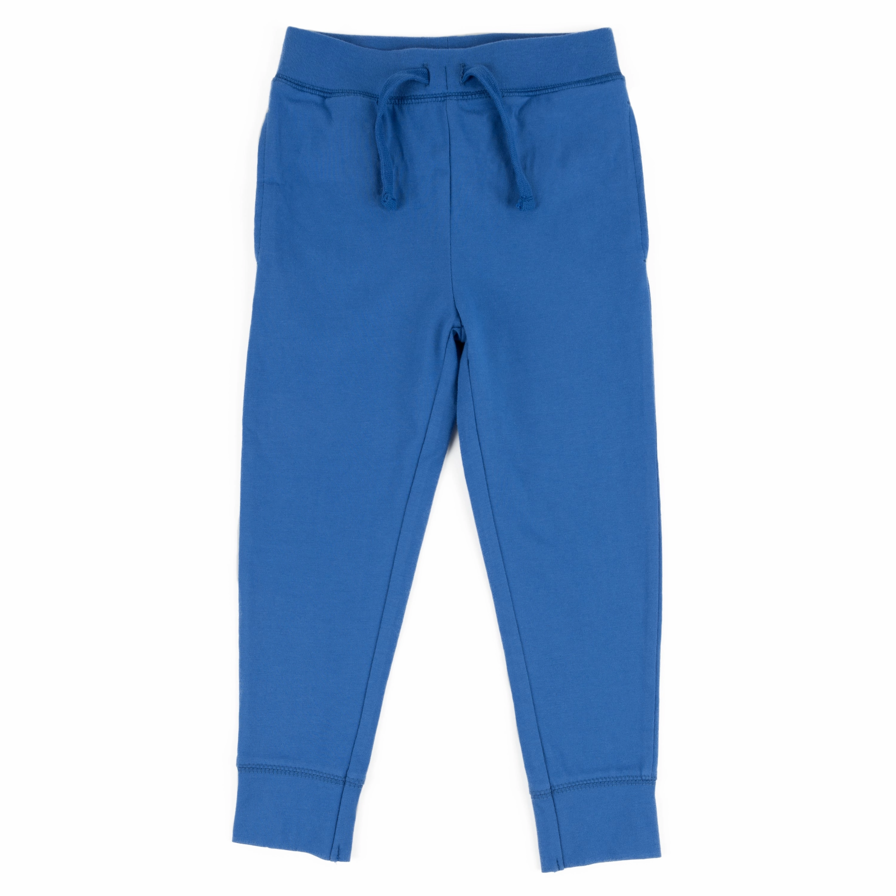 Kids Drawstring Jogger Pants Classic Solid Color Water Repellent Lightweight Material