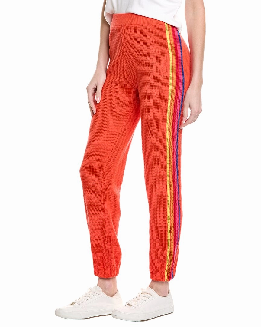 Multi Pocket Design FATE Side Stripe Waffle Knit Jogger Pant