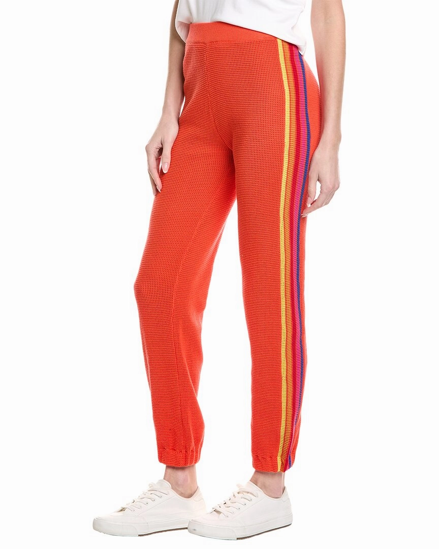 Adjustable Drawcord FATE Side Stripe Waffle Knit Jogger Pant