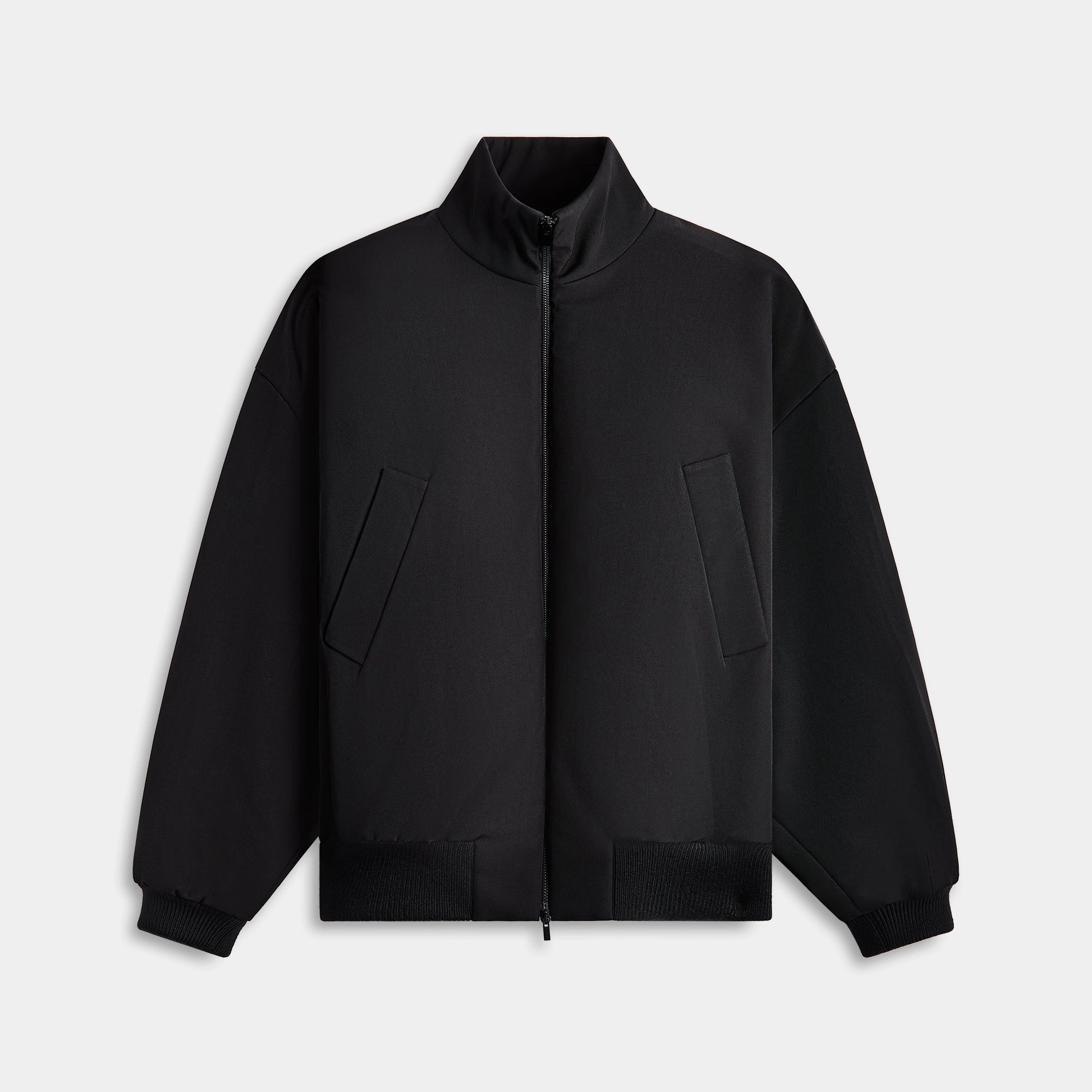 Fear of God High Neck Bomber - Black Abrasion Proof Edging Durable Water Repellent Finish