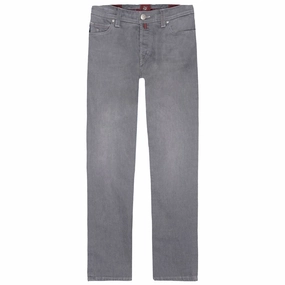 Fray Resistant Hem Fitted Design Tramarossa  Cotton Men's Men's Jeans