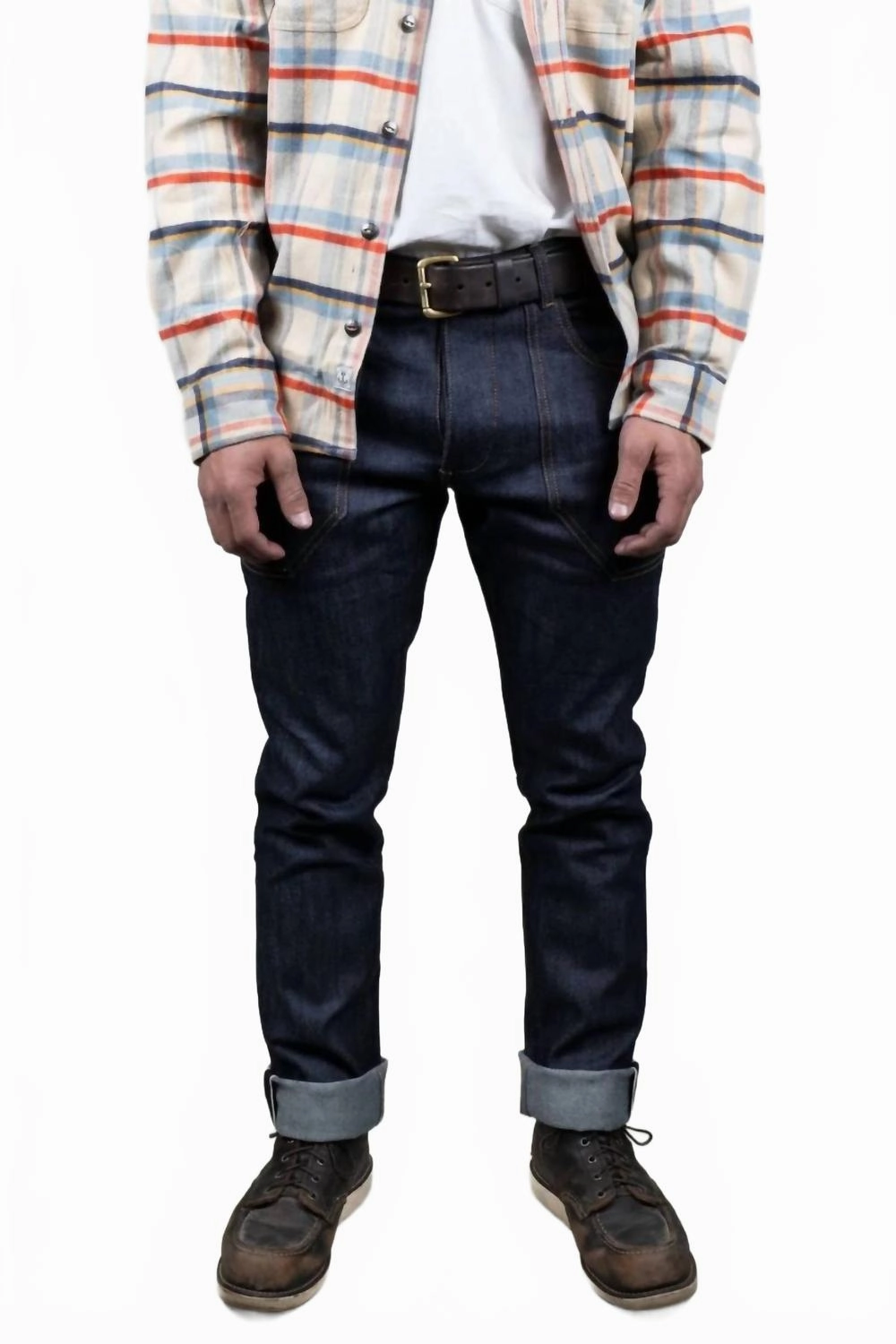 Sleek Shape Fischer Pants In Indigo