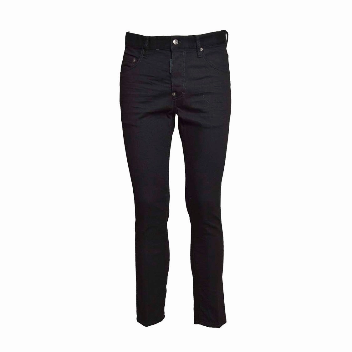 Black Bull Skater Jeans In Black Denim Casual Fit