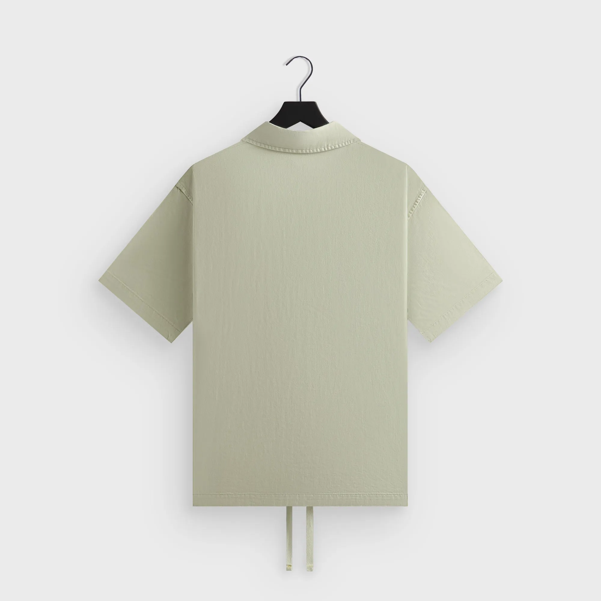 Breathable Polo Travel Ready Kith Washed Denim Short Sleeve Glen Pullover - Serendipity