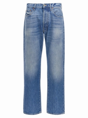 Five-Pocket Cotton Denim Jeans Teen Outfit Nature Lover Unisex Wear
