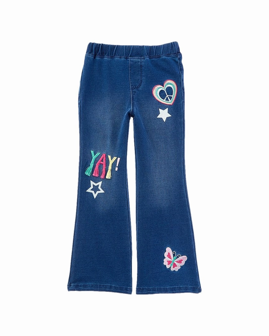 Versatile Style Lightweight Fabric Flapdoodles Yay Flare Jean