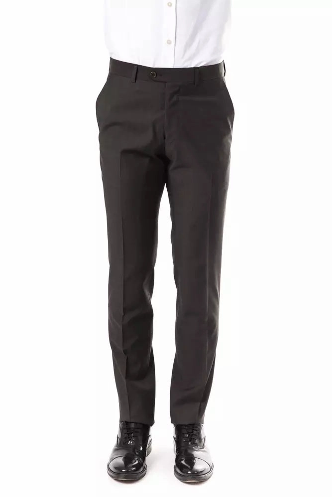 Casual Luxury Winter Warmth Uominitaliani  Wool Jeans & Men's Pant