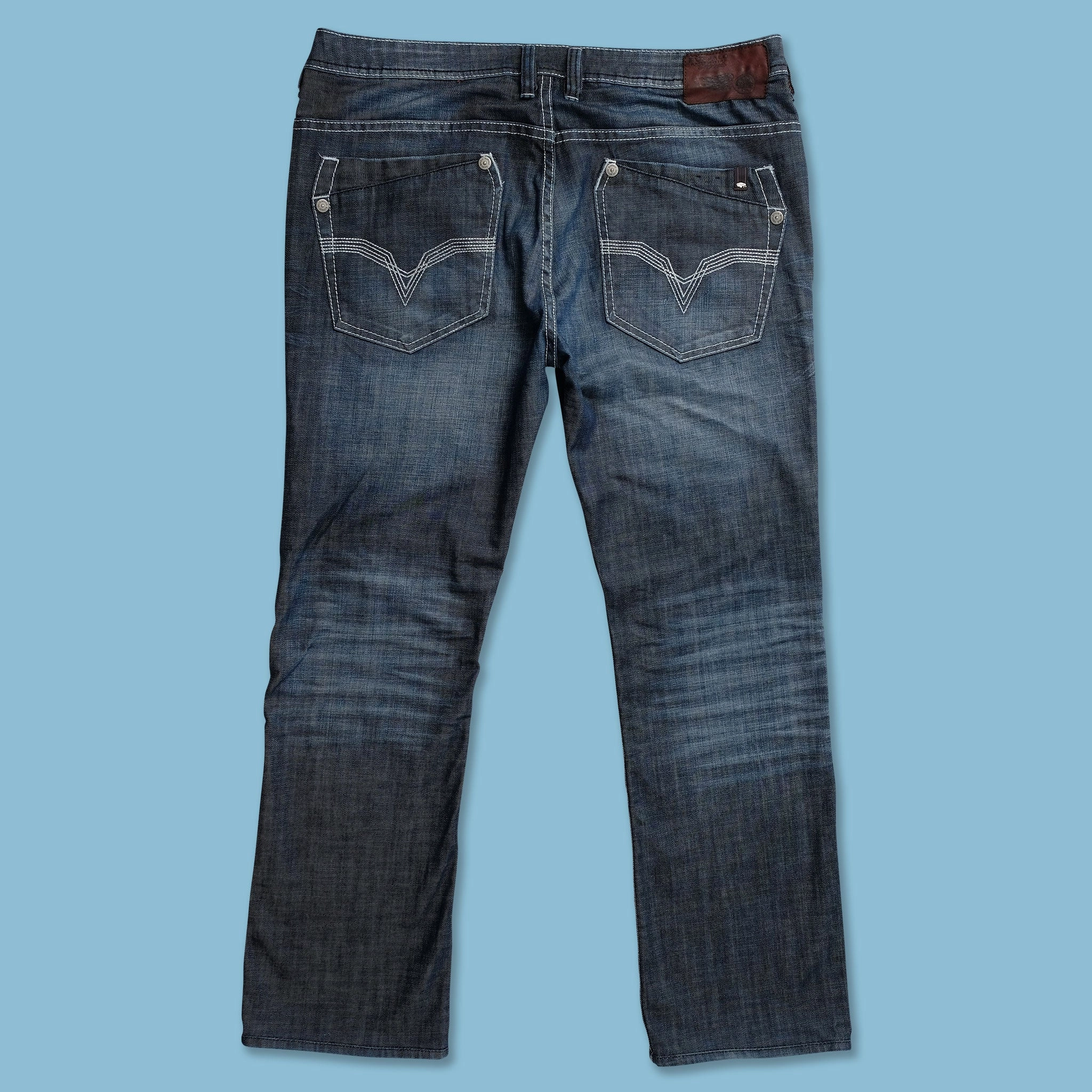 Y2K Denim Pants 36x30 SlimFit