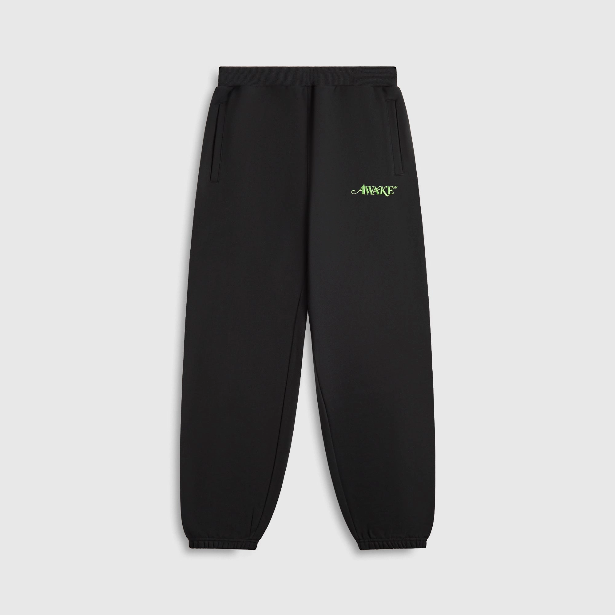 Awake NY Classic Logo Sweatpant - Black Heat Dissipating