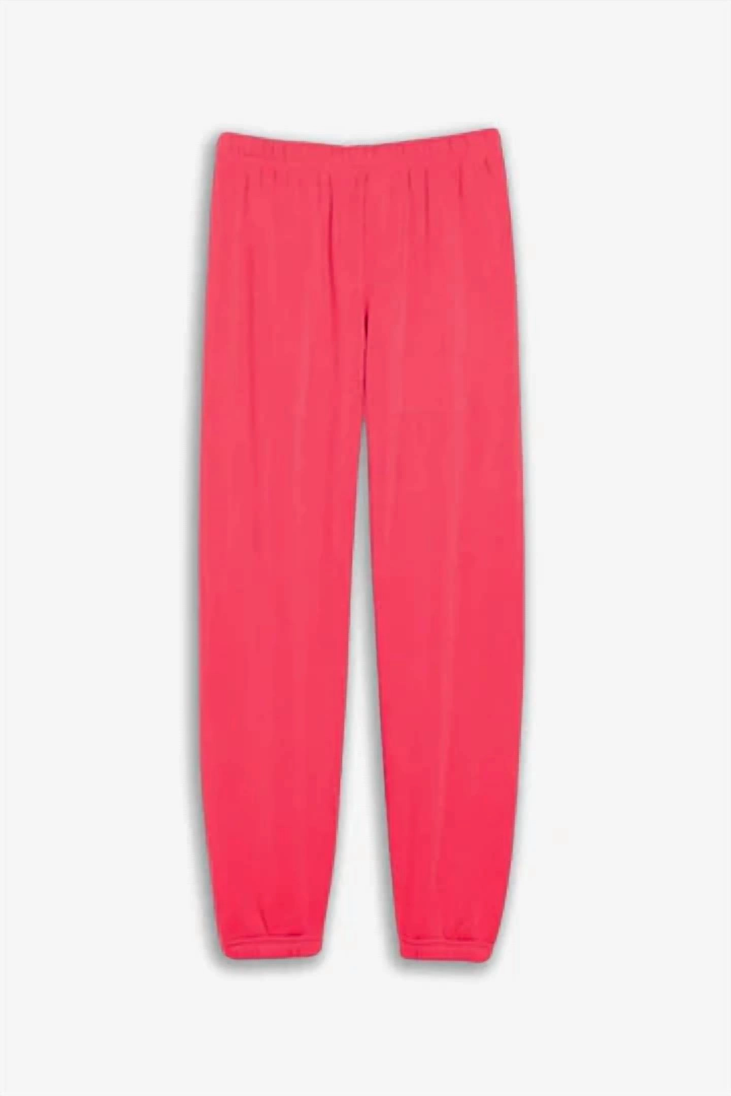 Seamless Technology Quick Dry Technology Girl's Dylan Pants In Raspberry