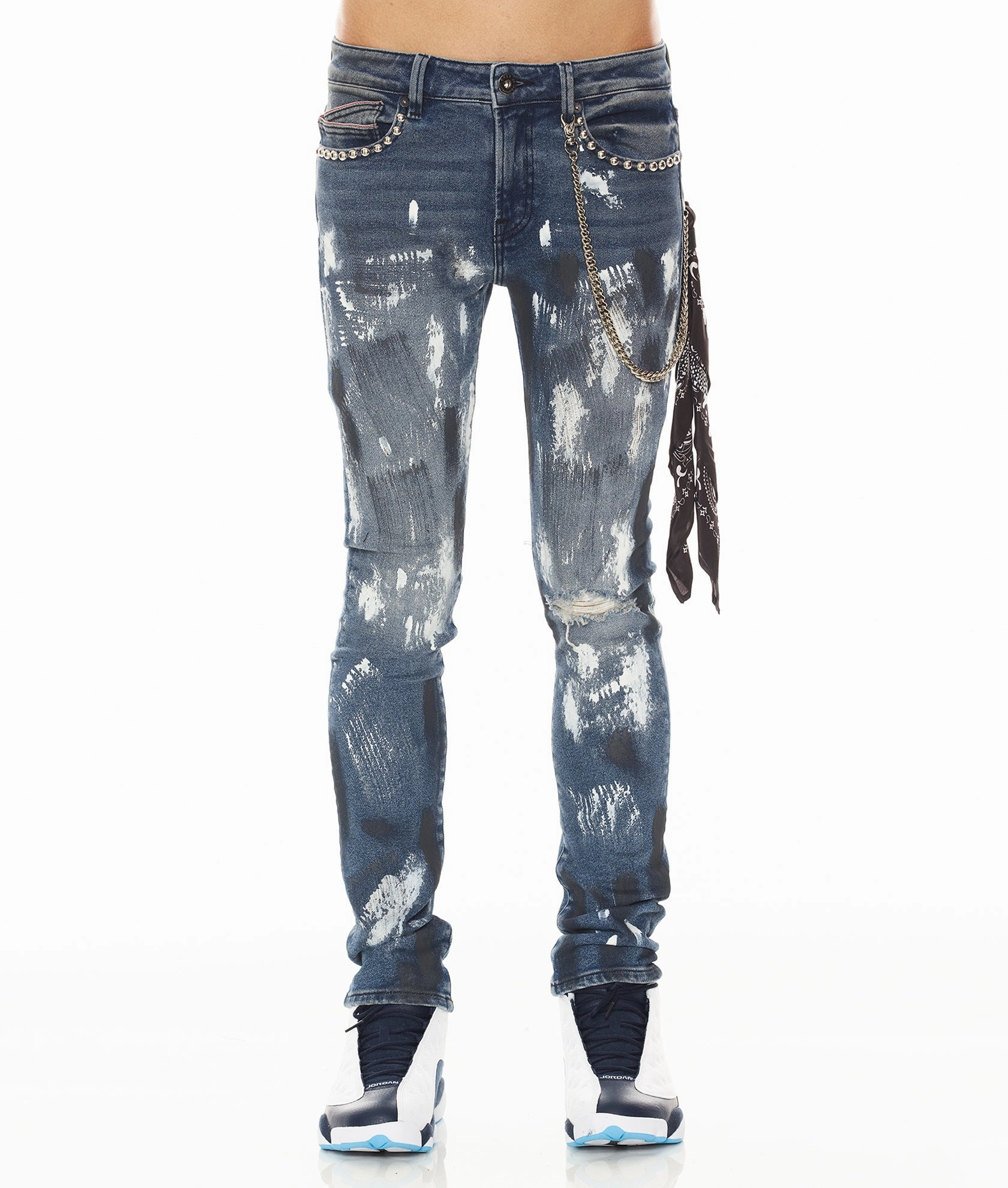 PUNK SUPER SKINNY IN LEOPARD Unisex Wear Premium Versatile Weekend Style