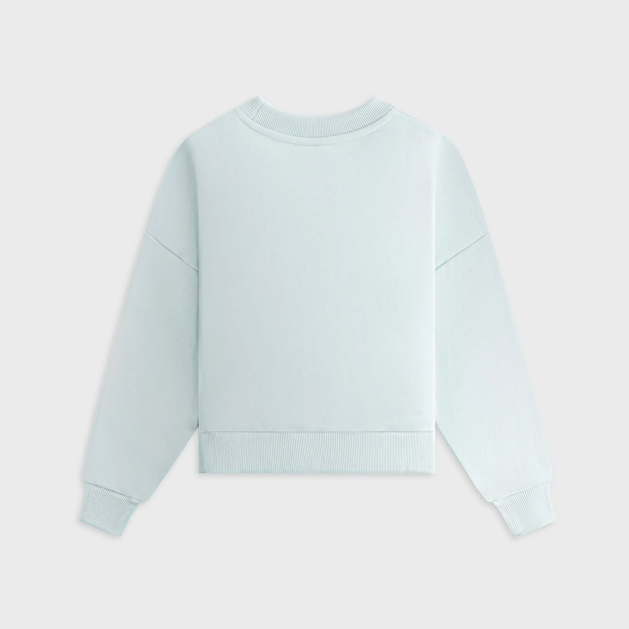 Wrinkle-Resistant Relaxed Vibe Kith Kids Nelson Crewneck - Helium