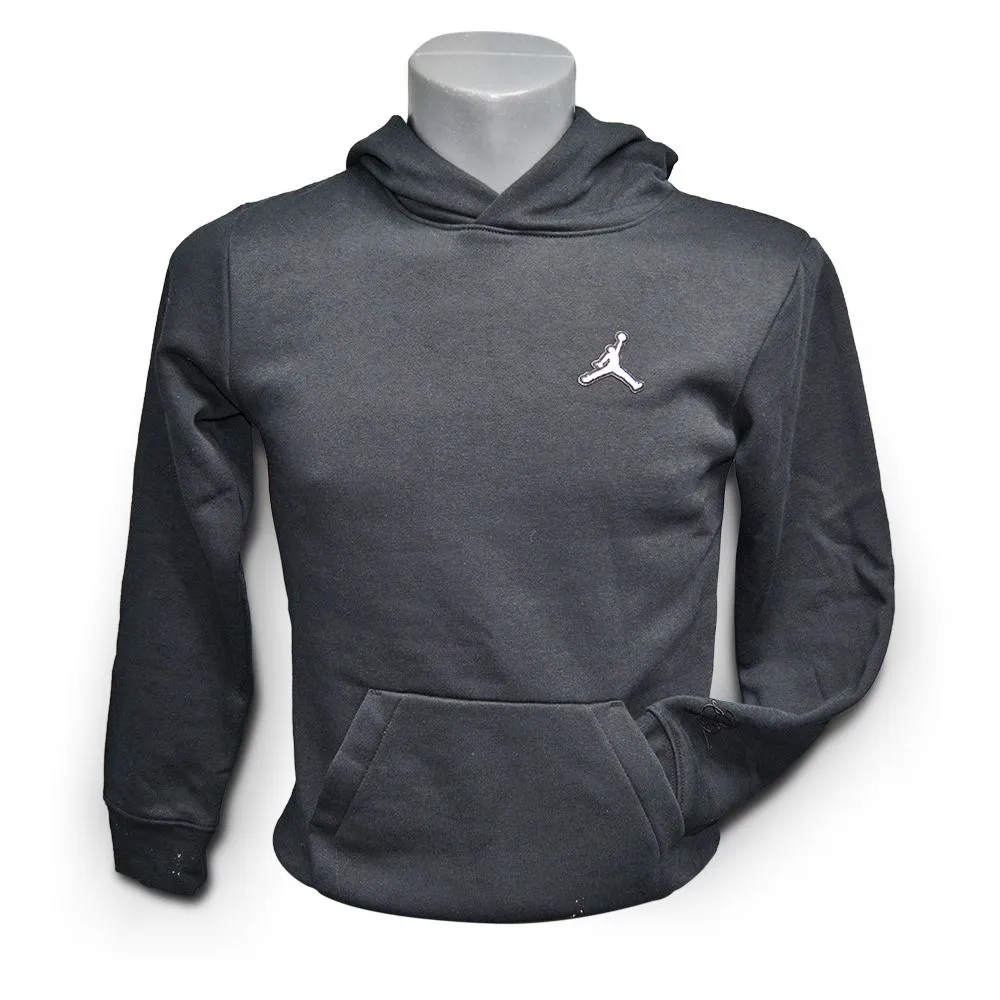 Soft Texture Boys Jordan Sport DNA Fleece Pullover Hoodie - DJ0218-010 - Black
