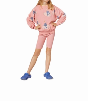 Short Leggings In Pink UVProtectionCoating Freedom Move