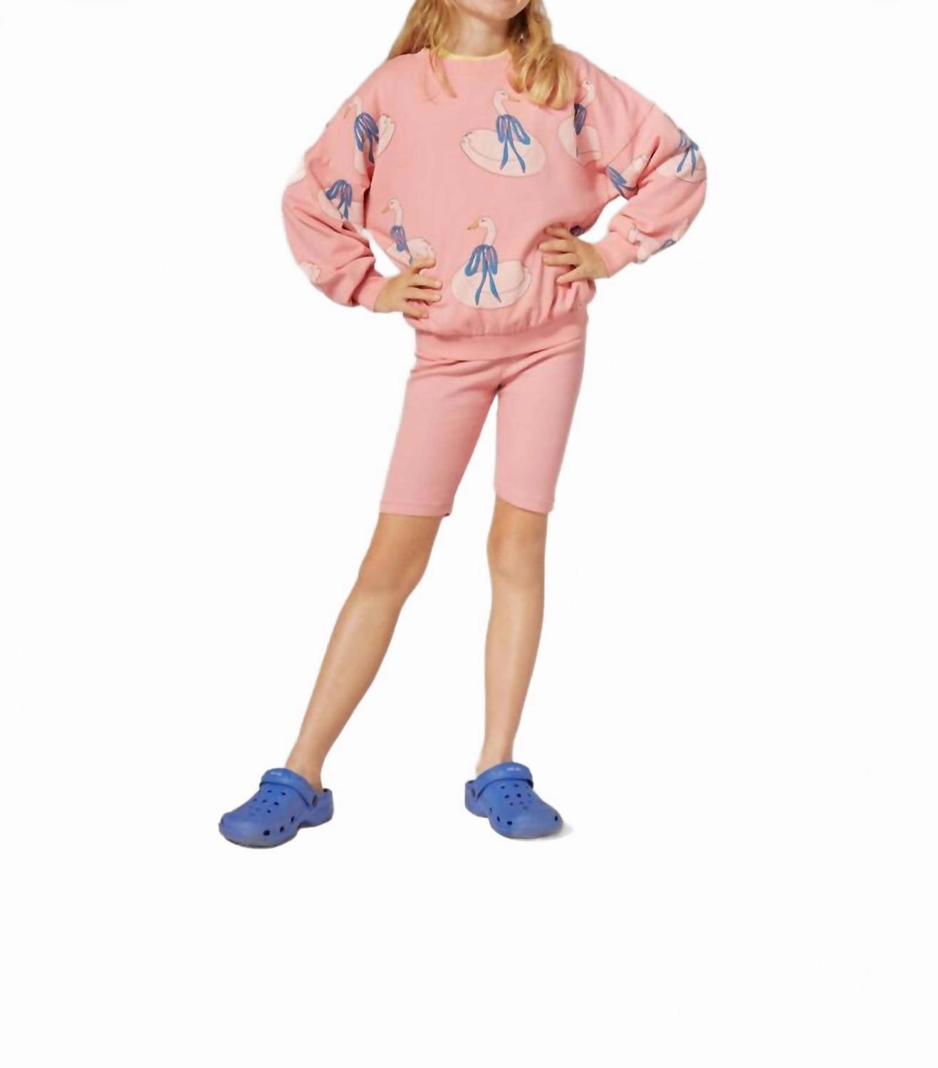 High Waist Stretch Ultra Soft Short Leggings In Pink