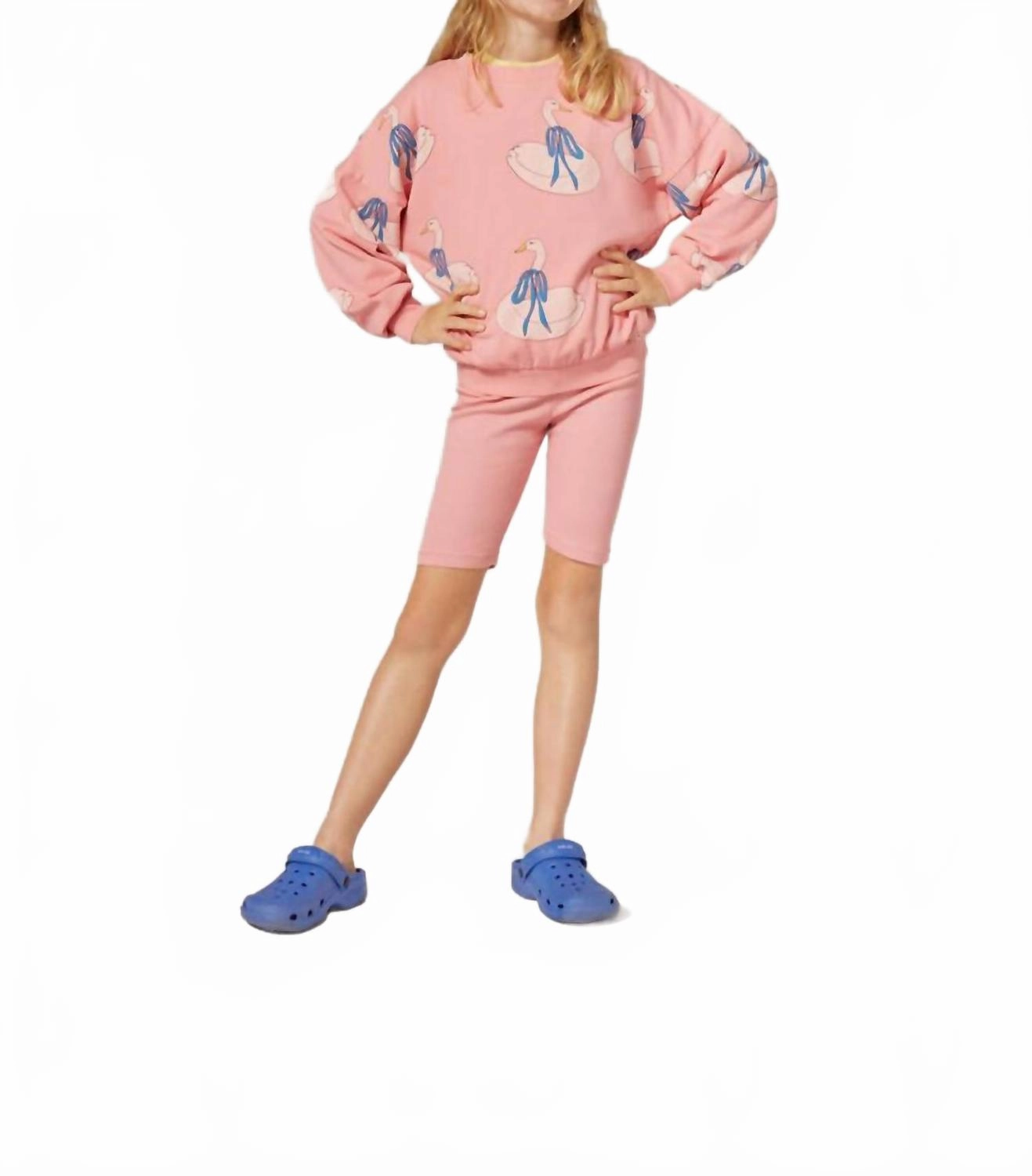 Short Leggings In Pink UVProtectionCoating Freedom Move