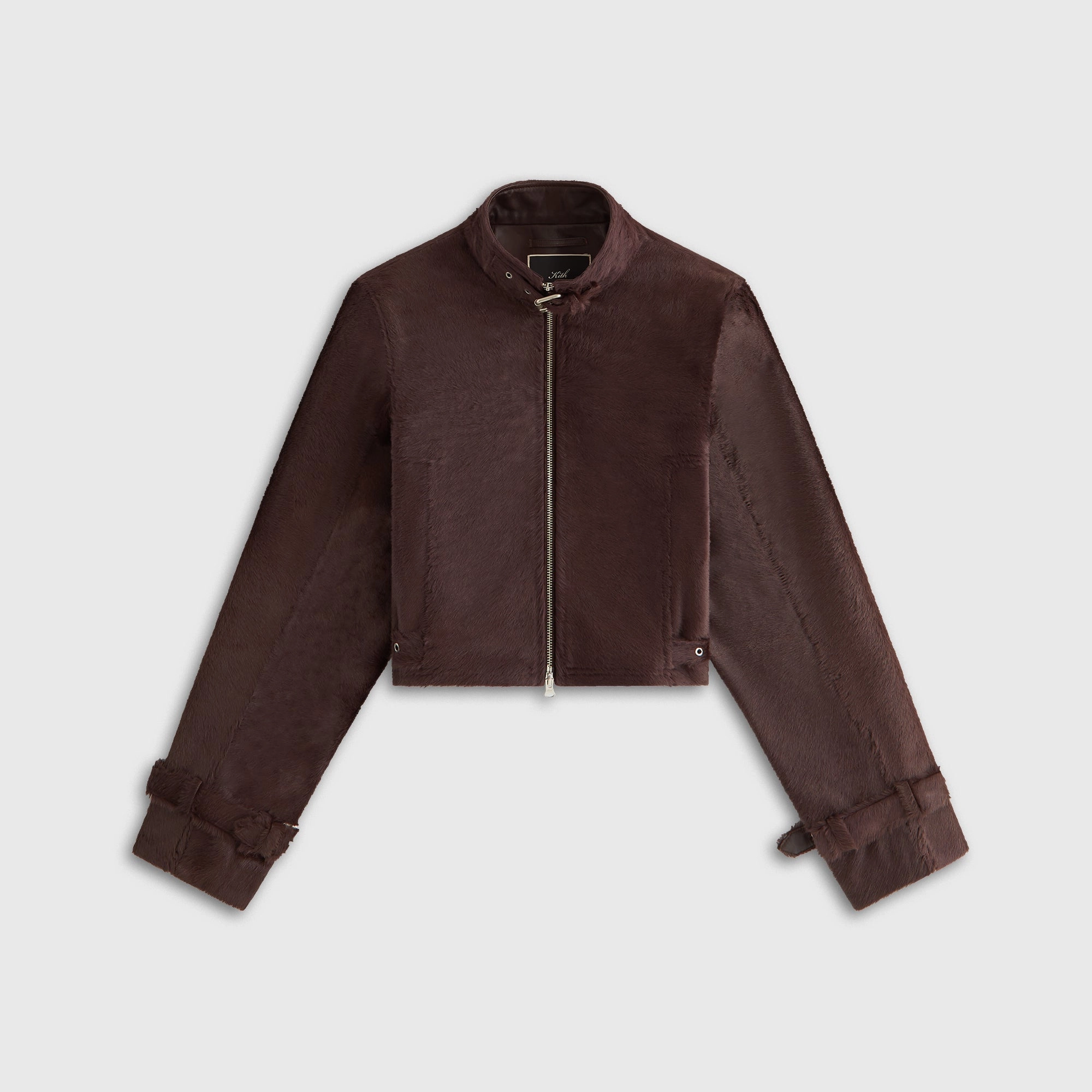Kith Women Palesa Moto Jacket - Rave Soft touch finish NonIrritatingLining