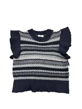 Sweater Short Sleeve By Elan  Size: M LayeredCuff Minimalist Detailing