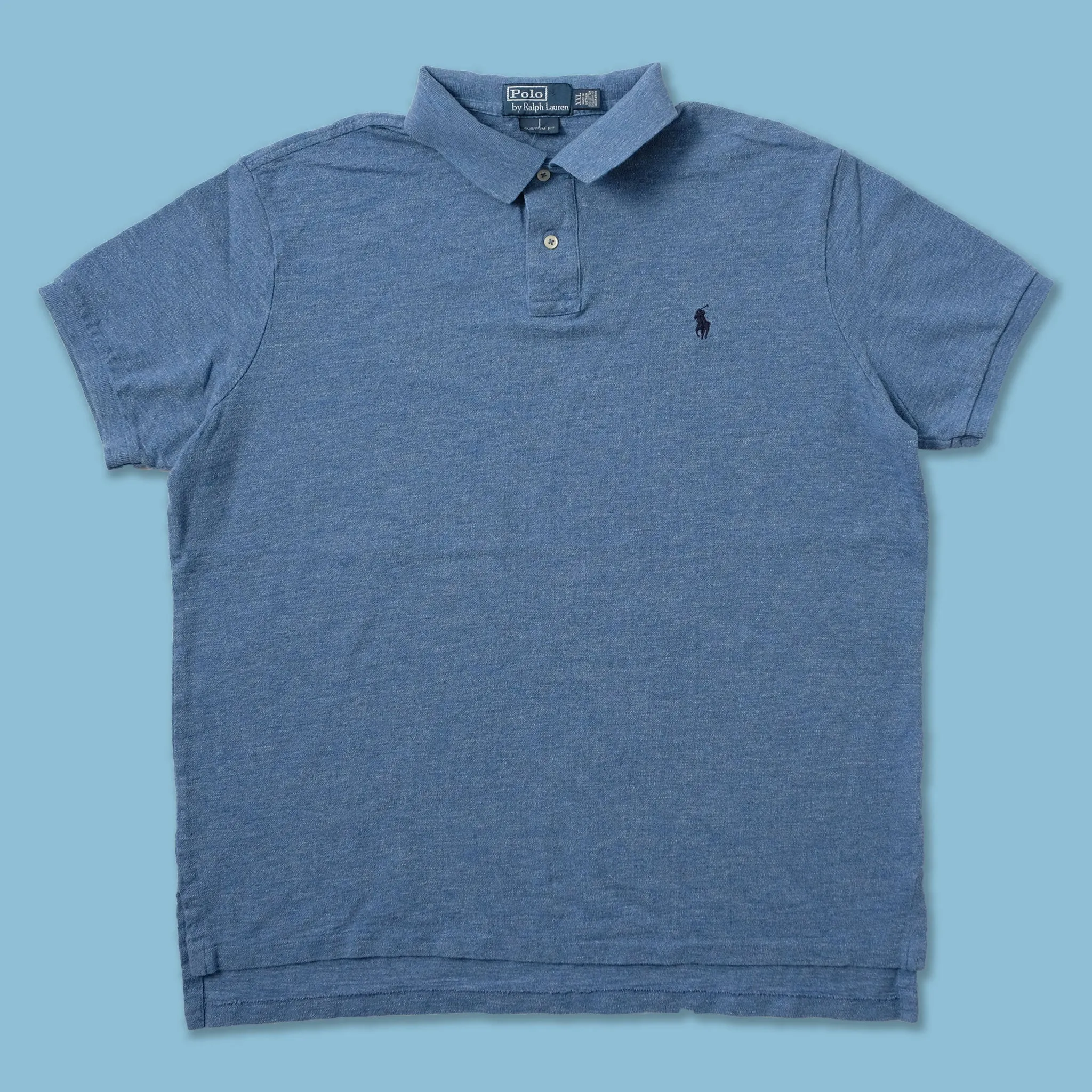 Vintage Polo Ralph Lauren Polo XLarge Collar Stay Slots Button Down Collar