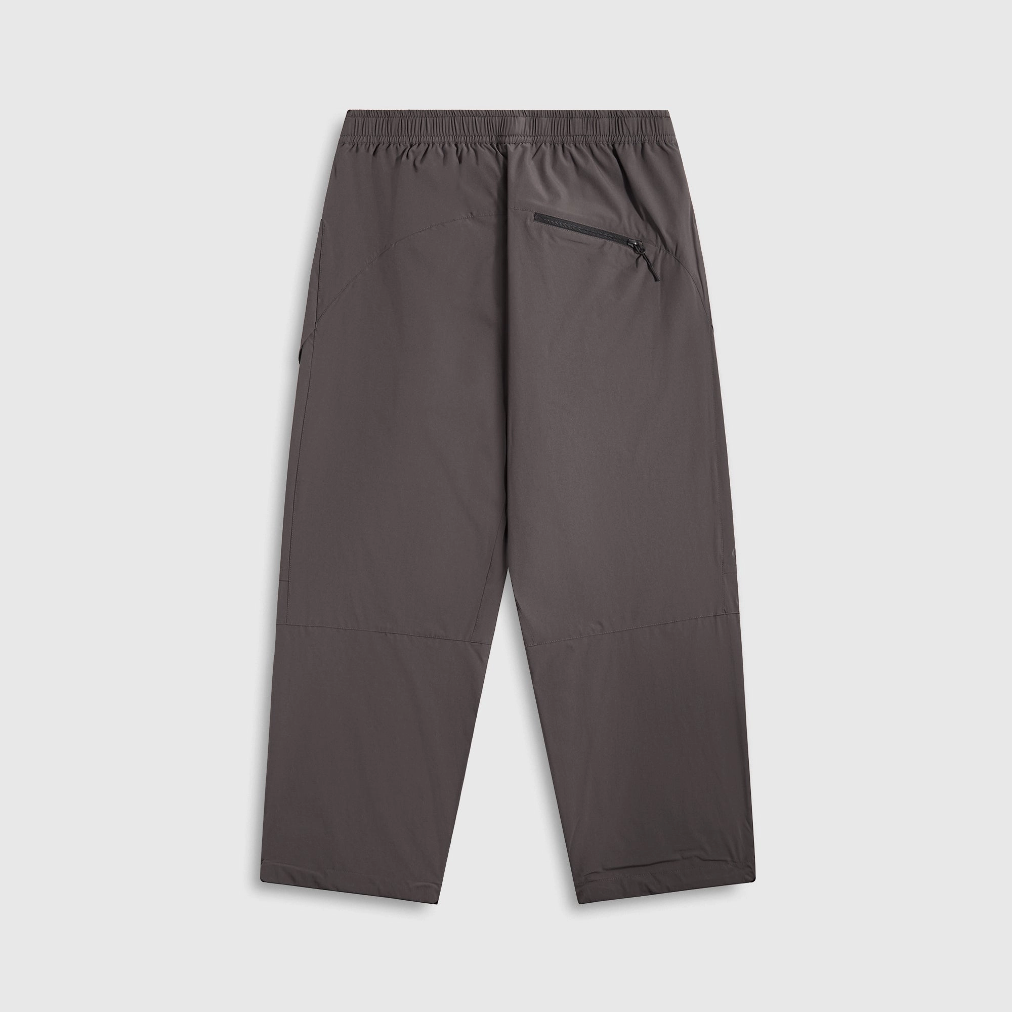 Side Pockets Maharishi 6081 Hemp Pleated Track Pants - Charcoal