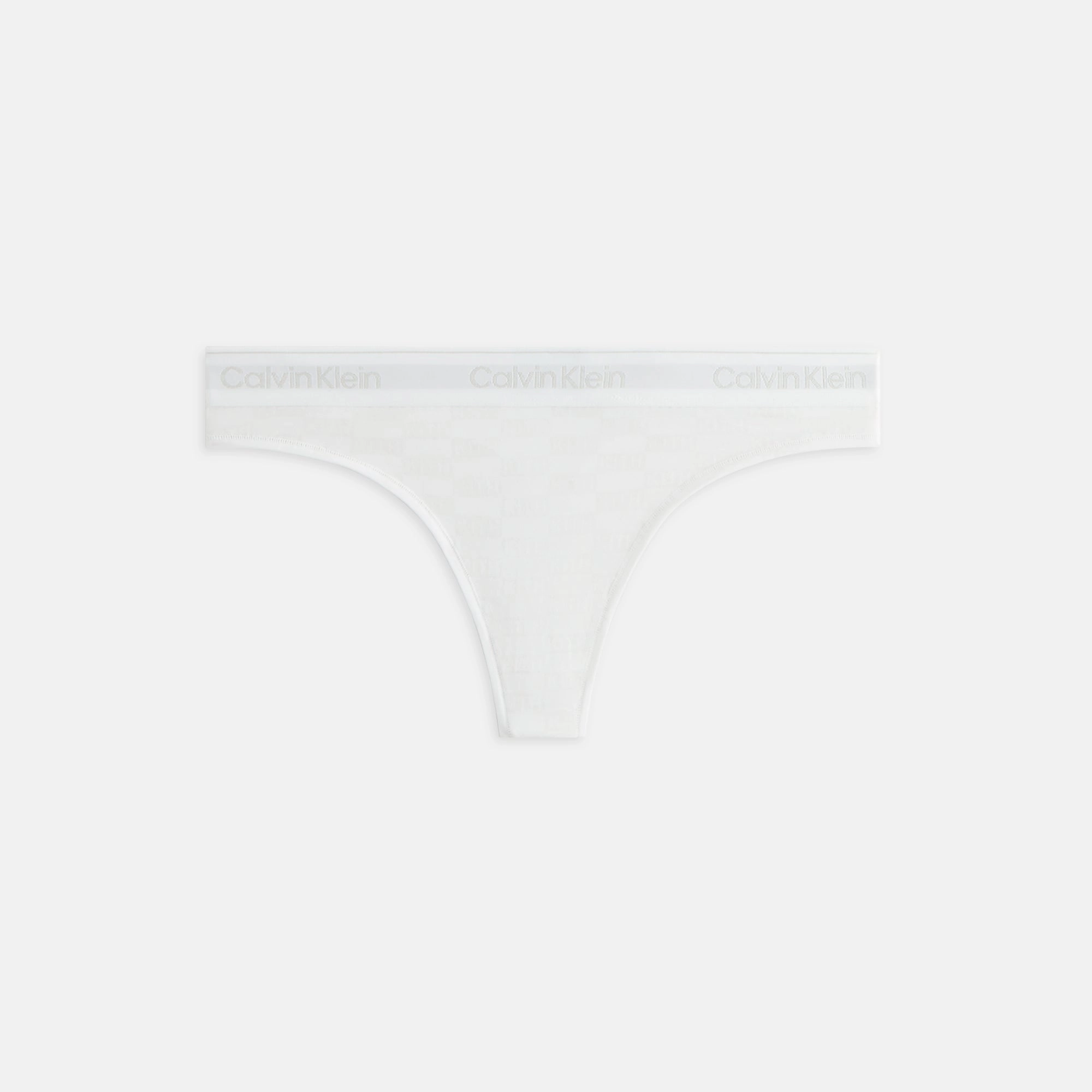Smooth Surface Thin fabric Kith Women for Calvin Klein Thong - White