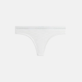 Smooth Surface Thin fabric Kith Women for Calvin Klein Thong - White