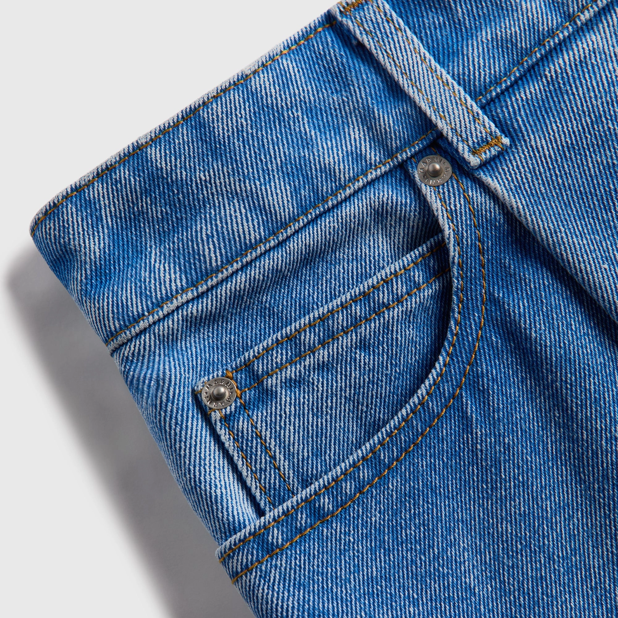 RecyclablePackaging Marni 5-Pockets Trouser - Cobalt