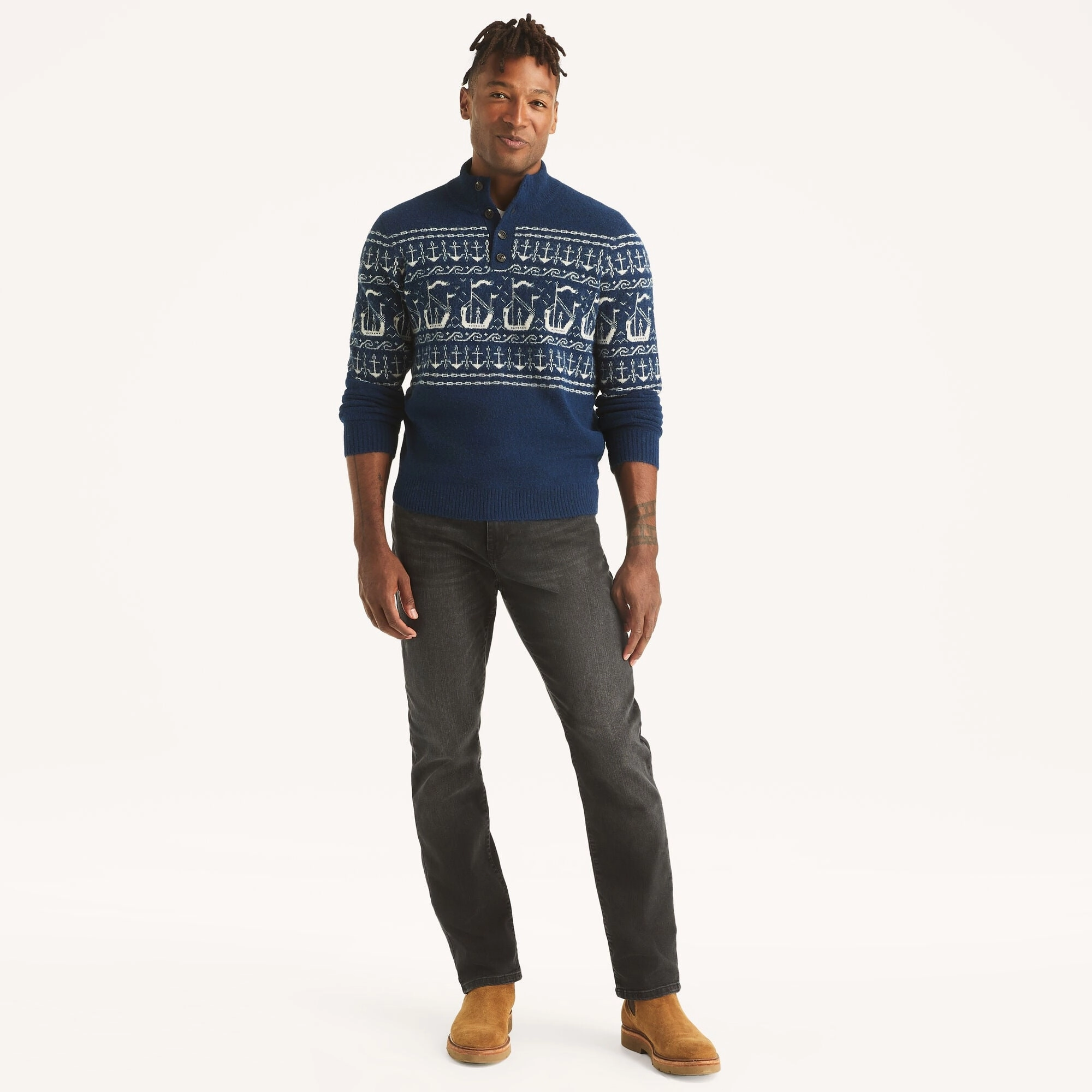 Daily Wear Nature Lover Nautica Mens Vintage Straight Stretch Denim
