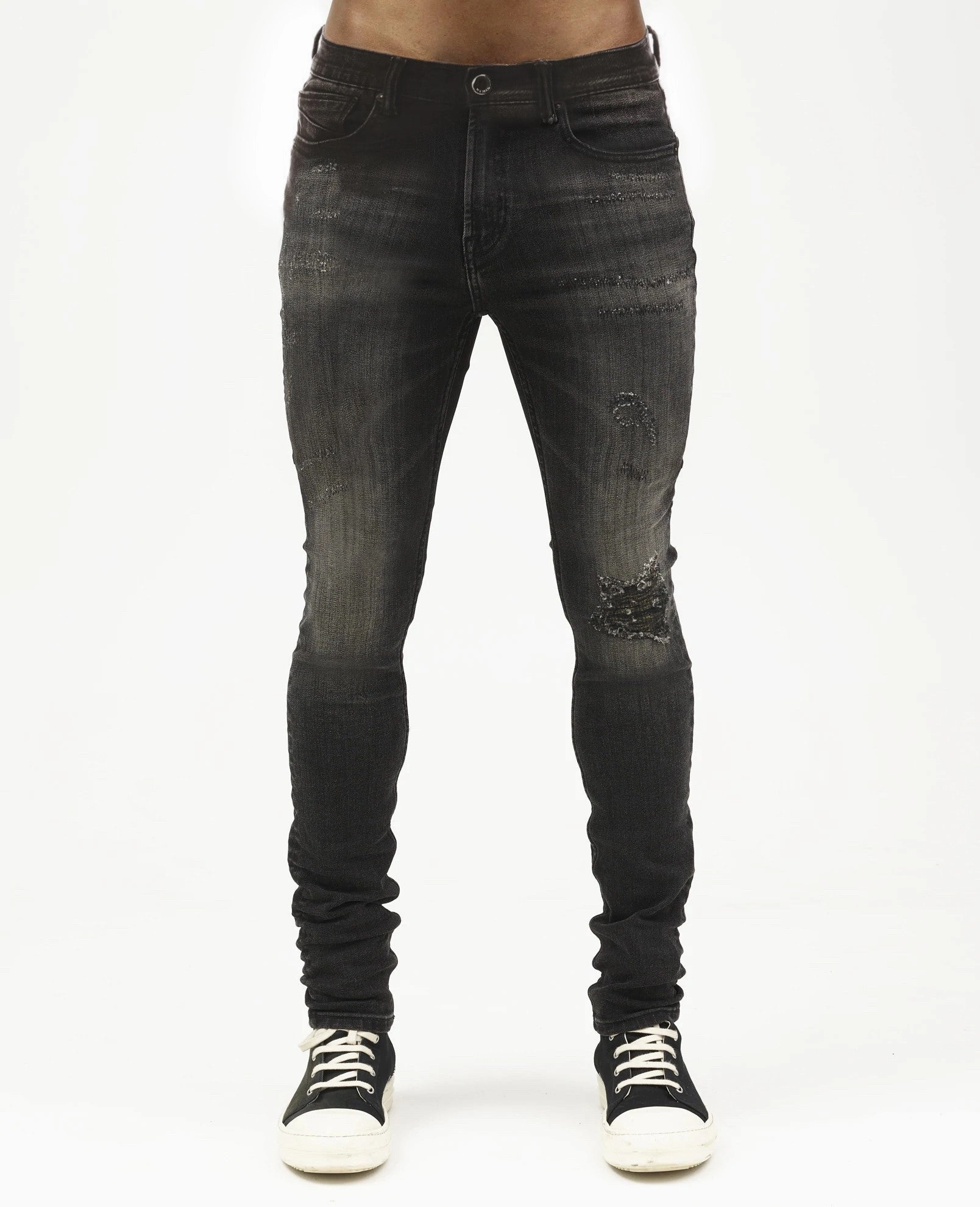 Strat Super Skinny In Shale Morning Stroll Music Event Office Wear