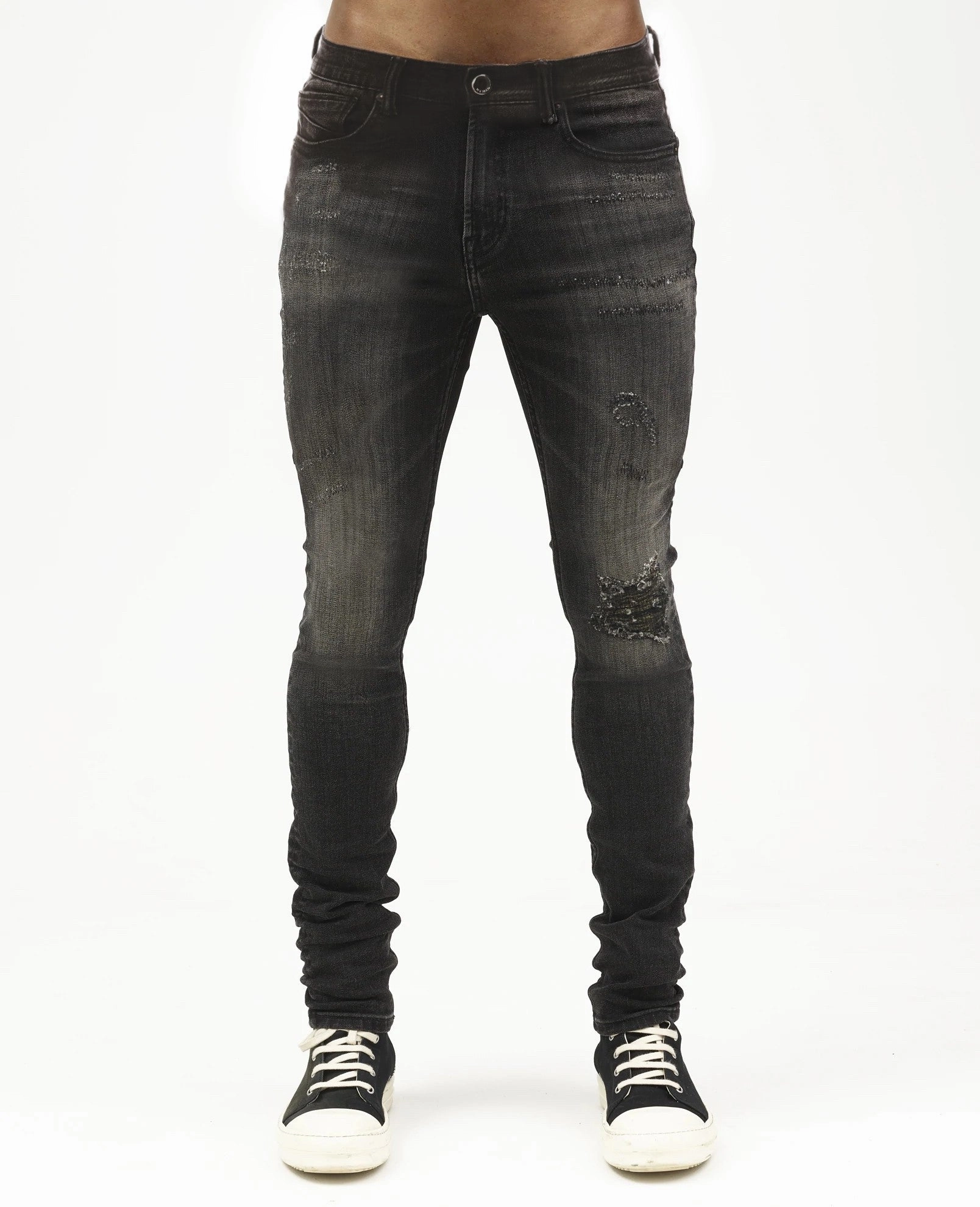 Strat Super Skinny In Shale Always Stylish Adjustable Waistband